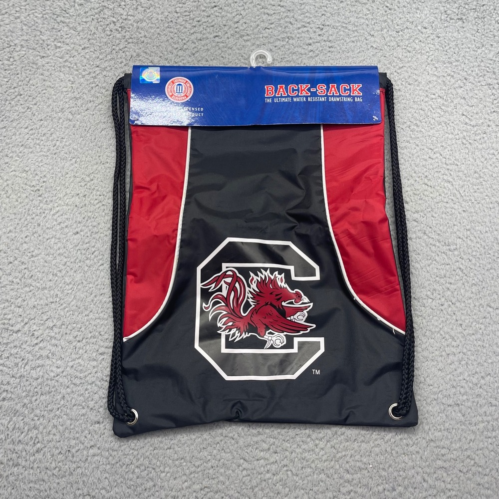 Concept One CLSO5002 Back Sack‎ USC South Carolina Gamecocks RED Drawstring Bag